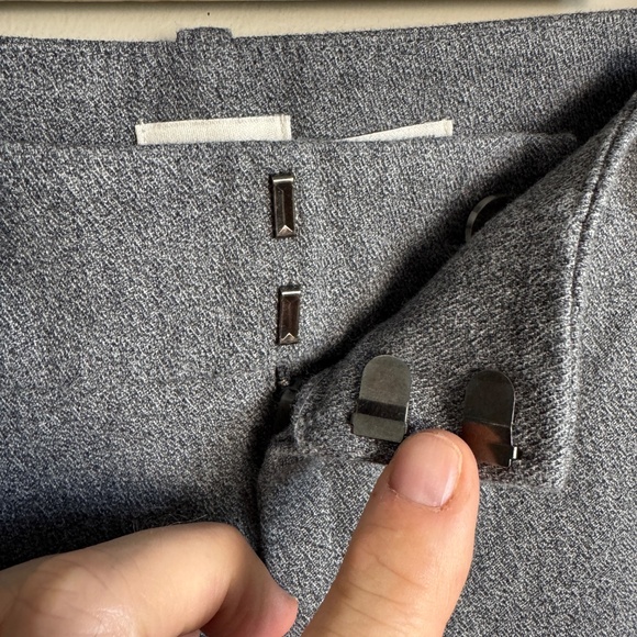 A New Day Women's Trouser Casual Dress Ankle Pant Gray Size 8 Cropped Career - Picture 5 of 14